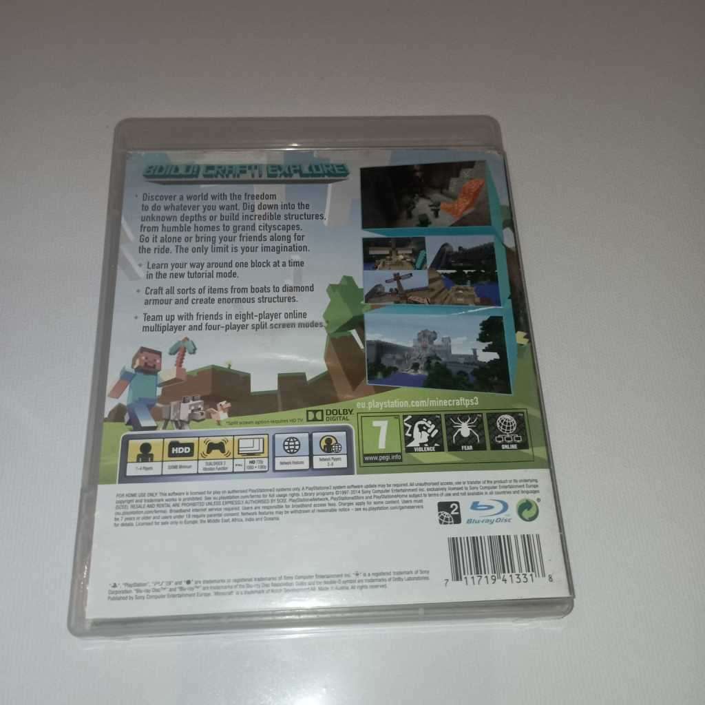 Minecraft: Playstation 3 Edition [PS3]  **CIB**